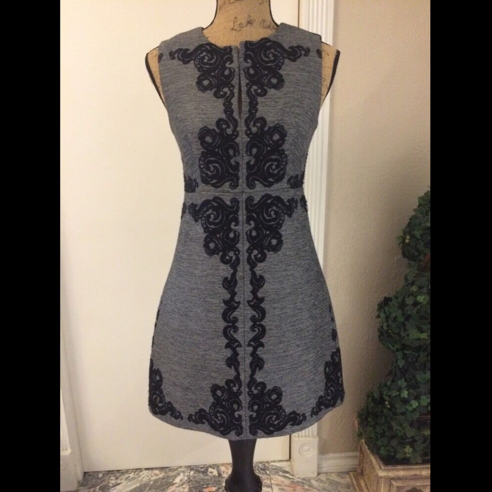 NWD Diane Von Furstenberg [SZ 2‎ ] Yvette Sleeveless Mini Panel Dress - Picture 3 of 15